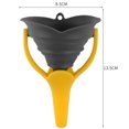 thumbnail image 6 of Ludlz Kitchen Funnel Handle Design Anti-Deformed Foldable Compact Size Soft Dispense Wine Solid Color Folding Silicone Beer Funnel for Restaurant, 6 of 8