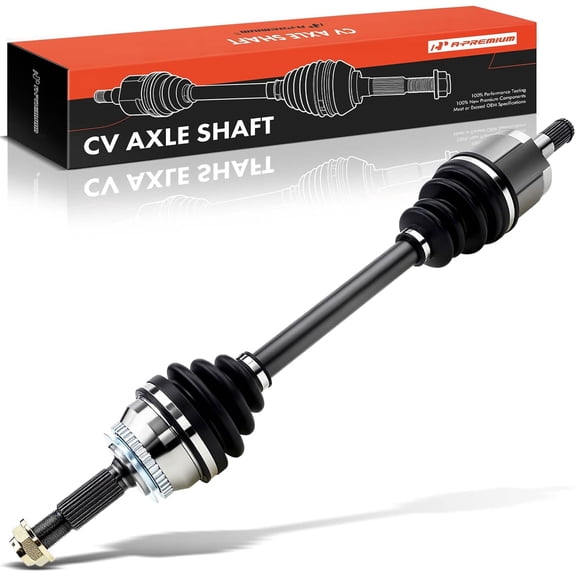 A-Premium Front Left Driver Side CV Axle Shaft Assembly Compatible with Hyundai Elantra 2001-2006 Tiburon 2003-2008 Kia Spectra 2004-2006 Spectra5
