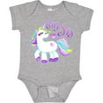 thumbnail image 3 of Inktastic Big Sis unicorn Girls Baby Bodysuit, 3 of 5