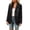 9# Black, variant on Women's Lace Blazer Open Front Sheer Mesh Blazer Coats Elegant Long Sleeve Casual Lightweight Dressy Summer Jacket Red 2XL