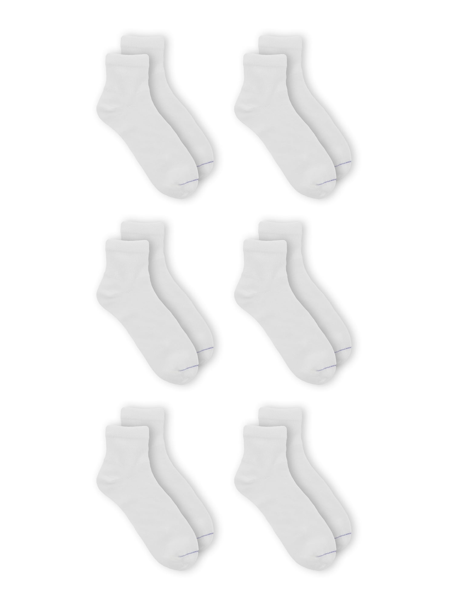 Dr. Scholl's Women's Diabetes and Circulatory Ankle Socks, 6 Pack