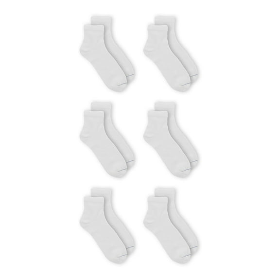 Dr. Scholl's Women's Diabetes and Circulatory Ankle Socks, 6 Pack