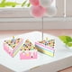 thumbnail image 5 of Caja de regalo creativa con forma de pastel de triángulos para fiestas de cumpleaños, caja de dulces multicolor para mesa de dulces, cajas de dulces, 5 of 6