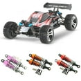 thumbnail image 3 of mmirethe 2pcs Wear-resistant Front Rear Shock Absorber For Wltoys 1/18 969B RC Car Part Silver, 3 of 6