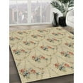 thumbnail image 2 of Ahgly Company Indoor Rectangle Patterned Khaki Gold Novelty Area Rugs, 6' x 9', 2 of 6