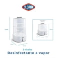 thumbnail image 2 of Esterilizador de Vapor Clorox 2 Niveles Mata 99.999% Bacterias | Desinfectante Eléctrico de Esponjas, Herramientas de Limpieza y Más con Apagado Automático 600W, 2 of 8