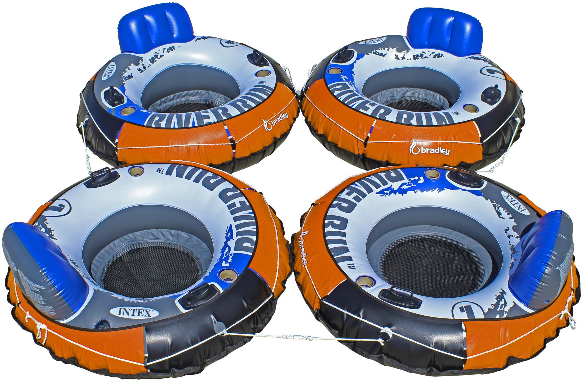 | Floating Lounger 5 Pack River Tube Intex Heavy Duty River Run Tube with Cover