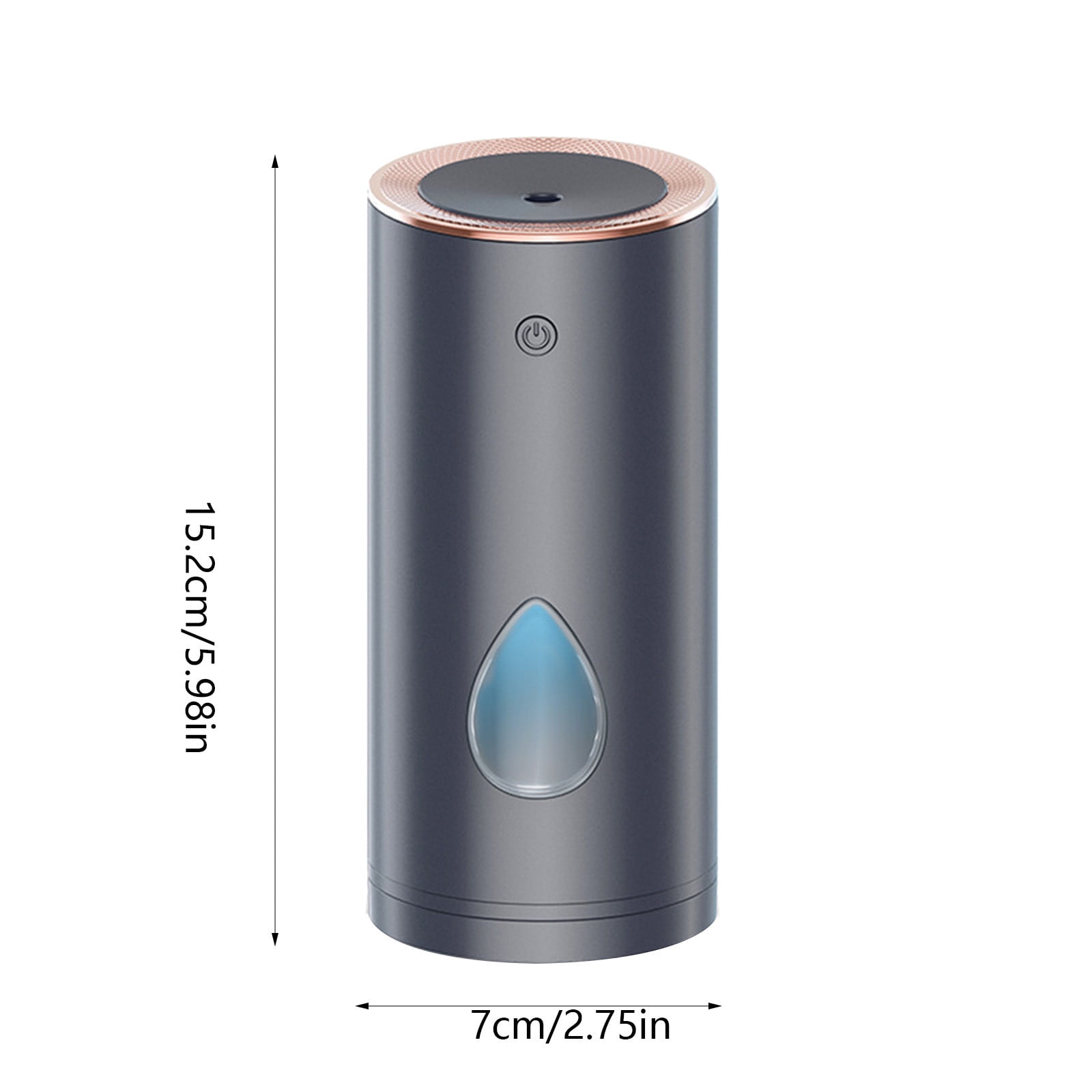 BOBOMOTI Humidifiers for Home Baby Top Fill Cool Mist Humidifier Ultra Quiet Humidistat Essential Oil Diffuser Clearance