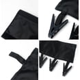 thumbnail image 2 of Colgadores portátiles Liling con pinzas para ropa tendedero de viaje negro, 2 of 2