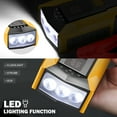 thumbnail image 6 of DNA Motoring TOOLS-00276 Universal Yellow 2000A Peak Amps Portable Power Bank Charger Car Battery Jump Starter Booster With LED, 6 of 7