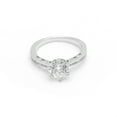 thumbnail image 6 of Petra Engagement Ring Solitaire Cz Sterling Silver Womens Ginger Lyne Collection, 6 of 9