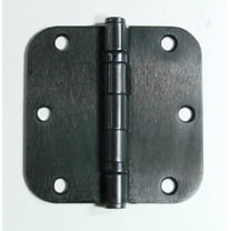 Ball Bearing Interior Door Hinges 3 1/2" Inch With 5/8" Inch Radius - 2 Pack