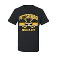 thumbnail image 2 of Wild Bobby City of Pittsburgh Hockey Fantasy Fan Sports Men's T-Shirt, Black, 4X-Large, 2 of 5