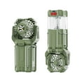 thumbnail image 1 of T-518 Ventilateur Portable Solaire avec Lumière Led pour Activités de Camping en Plein Air 66w63, 1 of 6