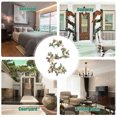 thumbnail image 3 of Simulation Rose Vine Rose Garland Pink Room Decor Living Room Ceiling Decoration, 3 of 8