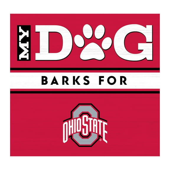 Imperial Ohio State Buckeyes 10'' Wood Wall Art