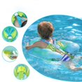 thumbnail image 2 of S Blue Flotador con dosel Flotador de natación inflable con dosel para el sol Flotador para piscina con dosel de protección solar, 2 of 5