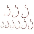 thumbnail image 3 of SPRING PARK 10Pcs Mini Portable Fishing Hooks Carbon Steel Single Circle Fishhook Barbed Carp Sea Tackle, 3 of 7
