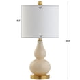 thumbnail image 4 of JONATHAN Y JYL1028B Anya 20.5" Mini Glass Table Lamp, Ivory, 1, 4 of 5