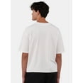 thumbnail image 7 of No Boundaries Boxy Cropped Tee, 2-Pack, Men's and Big Men's, 7 of 7