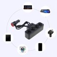 thumbnail image 2 of Necvior 120W Vehicles Power Adapter Car Charging Station Quick Charging Type C USB with Long Cable for Travel Convenience, 2 of 11
