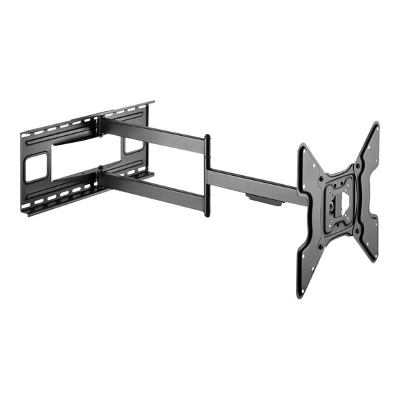 Mount-It! Long Arm TV Wall Mount | 40" Extension Full Motion Corner TV Mount | Universal Fit for Flat Panel TVs Up to 400x400 VESA | 110 Lbs Capacity