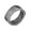 Ancient Silver, variant on Men's Stainless Steel Ring Square Shaped Classic Simple Plain Wedding Band Ring Silver Size 11