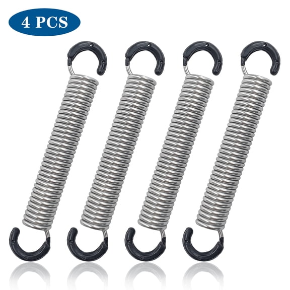 4 Pcs 5-1/8 inch Stainless Steel Mechanism Tension Spring Replacement for Recliner Chair Electric Sofa Couch