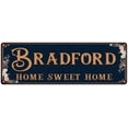 thumbnail image 1 of BRADFORD Home Sweet Home Victorian Gift 6x18 Metal Sign 206180046891, 1 of 1