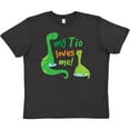 thumbnail image 3 of Inktastic My Tio Loves Me Nephew Dinosaur Youth T-Shirt, 3 of 5