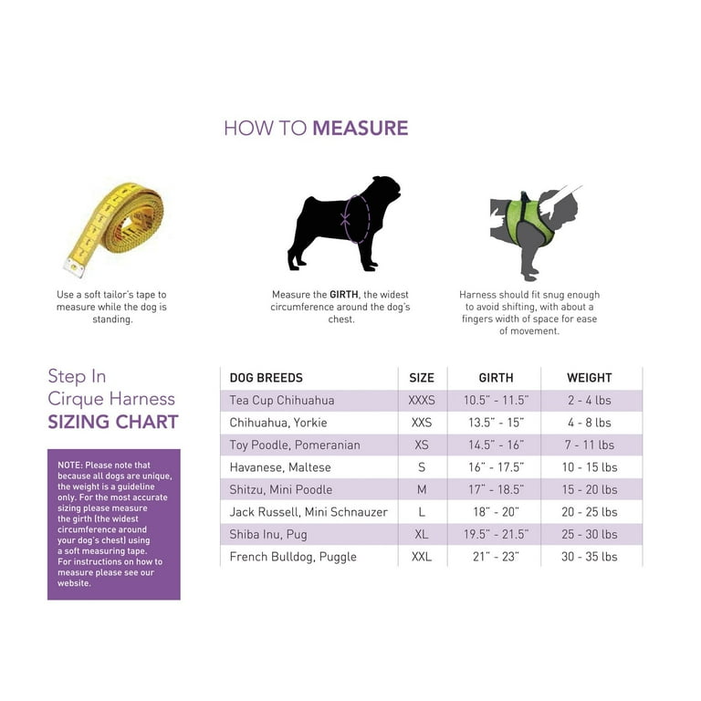 RC Pet Products 65405002-RC Step-in Cirque Dog Harness, Red