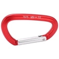 thumbnail image 4 of Ring Hook,10KN Aluminum Alloy Carabiner Key Chain Spring Clip Ring Locking Carabiner Highly Recommended, 4 of 14
