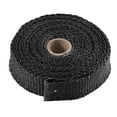 thumbnail image 2 of 100Fens New 2.5CM 5M Roll Fiberglass Exhaust Header Pipe Heat Wrap Tape + 4 Ties Kit Hot, 2 of 9