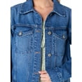thumbnail image 3 of Celebrity Pink Women's Oversized Denim Jacket, Sizes XS-XXXL, 3 of 6