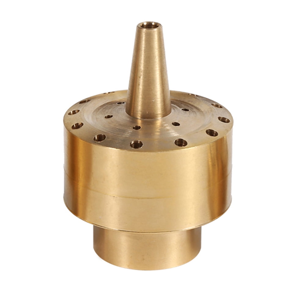 Brass 3/4'' Water Fountain Nozzle Spray Pond Sprinkler Head Replacement 