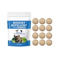 thumbnail image 2 of Natural Peppermint Oil Mouse Repellent Balls, Humane Rodent Deterrent for Indoor & Outdoor, Long-Lasting Mice Repeller for Home, Garage, Kitchen & Car Engine, 2 of 9