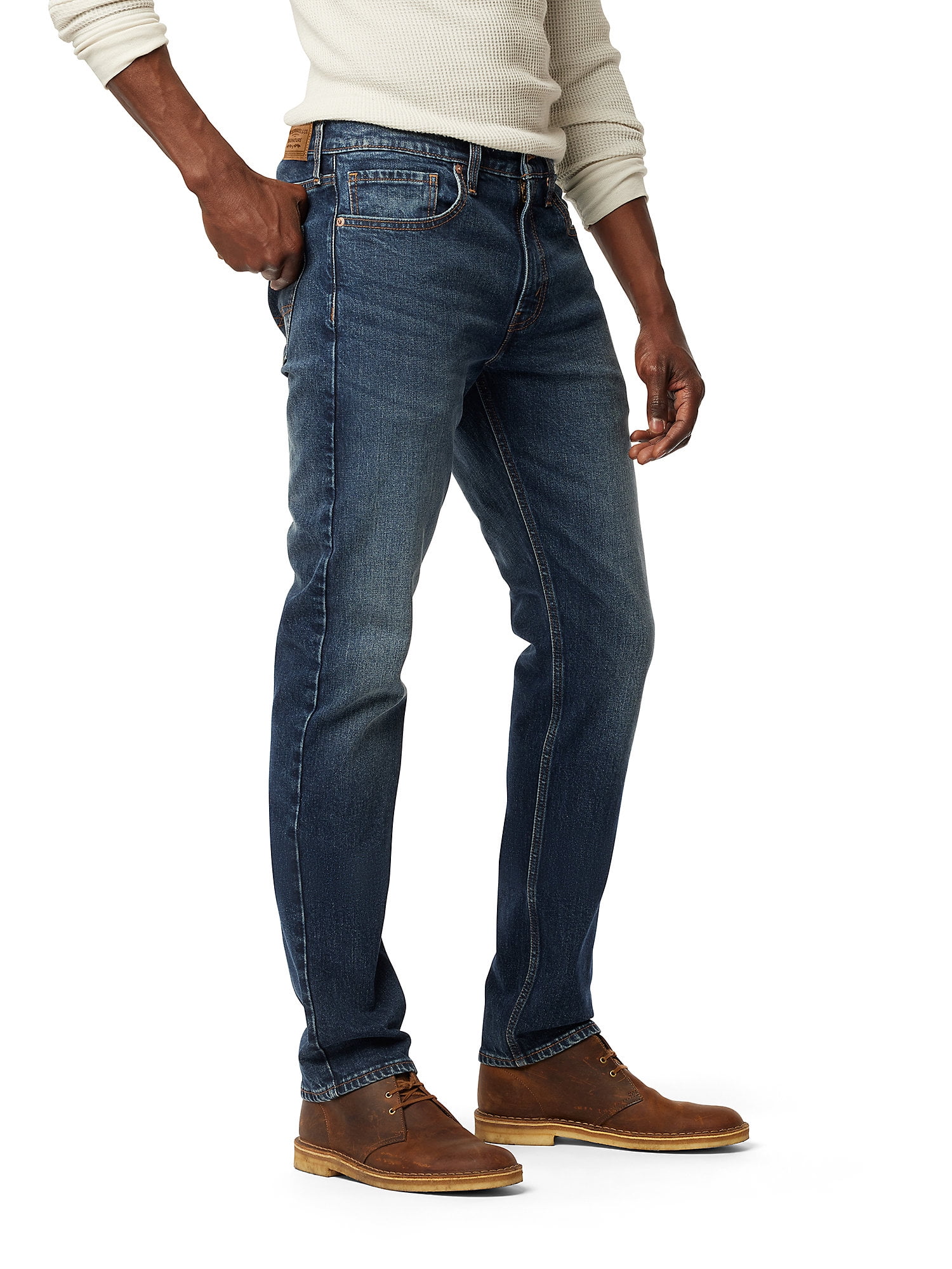 Levi Strauss Signature Men's Regular Taper Fit Jeans