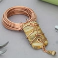 thumbnail image 7 of The Beadsmith Square Craft Wire - Soft Temper Beading Wire, Copper Color, 18 Gauge, 7 Yards, 7 of 7