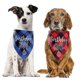 thumbnail image 2 of Dog Triangular Collar Fashion Bib Pet Letter Printed Bandana Birthday Scarf Q, 2 of 5