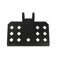 thumbnail image 2 of Bulletproof Hitches Truck Step STEP Hitch Mount; Use With Bulletproof Ball Adjustable Ball Mounts; Attaches With Two Included 5/8 Inch Pins and Clips; Powder Coated; Black; Steel, 2 of 16