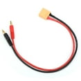 thumbnail image 5 of 30cm XT90 Male Connector to 4mm Banana Plug 14AWG Adapter Cable for B6 LiPo Battery Charger, 5 of 8