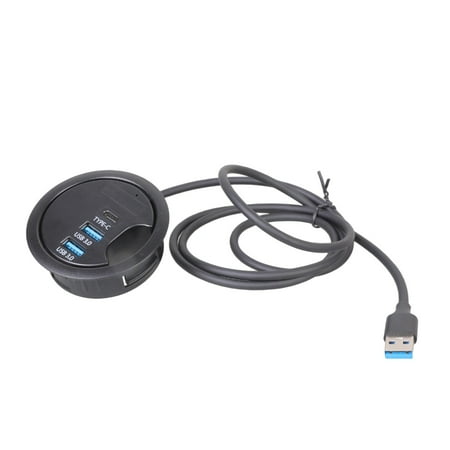 Extension Dock for Computers Includes USB3.0 and Type C Ports Blue LED