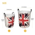 thumbnail image 4 of ZICANCN United Kingdom Flag Laundry Basket Organizer, Dirty Clothes Hamper for Bathroom Kids Girls Boys Laundry Hamper Small, 4 of 7