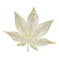 thumbnail image 2 of 4x Broche de Hoja de Arce Broche de Hoja de Arce de Diamantes de Imitación, Joyería de Insignia Nupcial, Broche Decorativo de Moda Broche de Hoja de a 4 piezas, 2 of 7