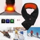 thumbnail image 3 of Unisex Winter Heating Scarf with USB-3Gear Temp Adjustable Electric Heating Scarf Heating Pad--Gray, 3 of 5