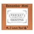 thumbnail image 1 of ThisWear Mimi Gifts for Women Remember Mimi I Love You Wood Laser Engraved Landscape 8x10 Picture Frame, 1 of 2