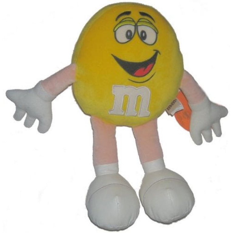 M&M's Yellow Shell Plush Stuffed Candy MM Character Toy for Kids