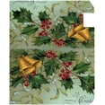 thumbnail image 3 of Magnetic Mailbox Cover Merry Christmas Bells and Holly Decorative MailWraps Mailbox Post Box Cover Oversized, 3 of 6