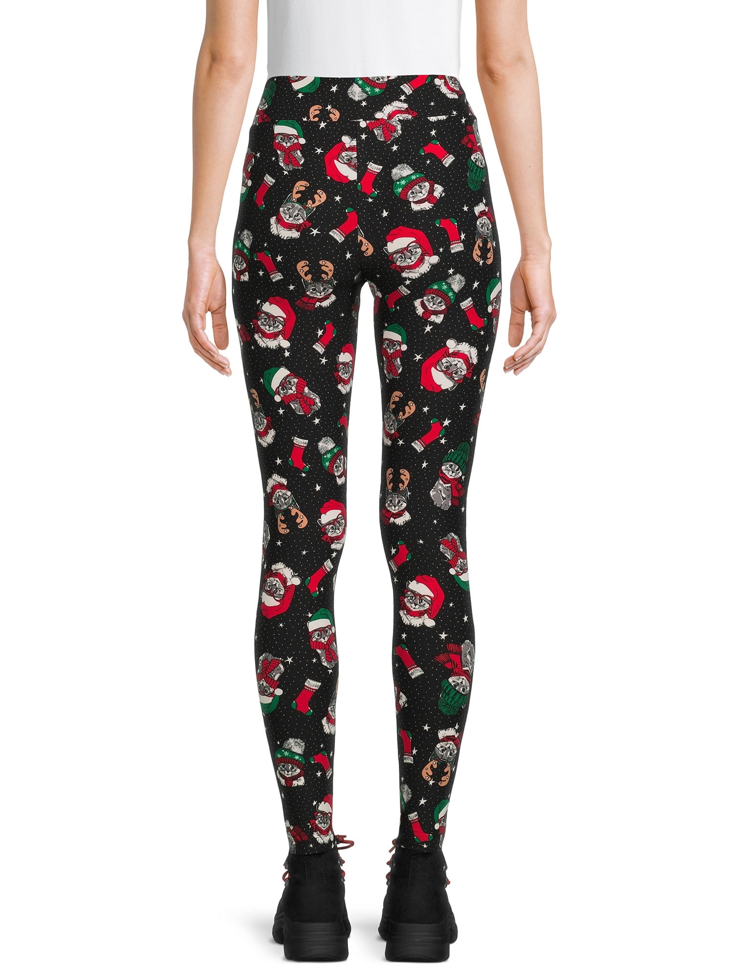 Christmas light leggings walmart discount