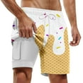 thumbnail image 1 of Men Swim Trunks Elastic Waist Drawstring Bathing Suit Shorts Light Mens Bathing Suit 9 Inch Inseam Mens Swim Trunks Summer Beach Athletic Fit Men Swim Brief, 1 of 4